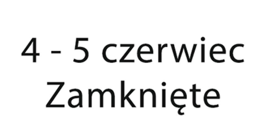 Długi weekend czerwcowy