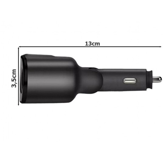 GSM-Ładowarka 12/24V,2 gniazda+2 USB+woltomierz -zdjęcie numer 2