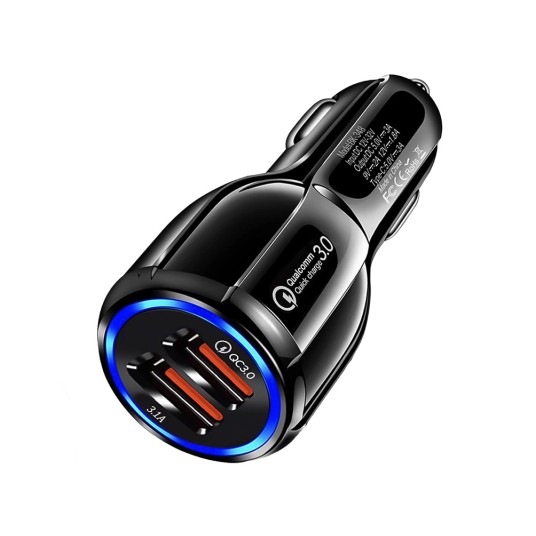 GSM-Ładowarka sam.FAST- QC 2 x USB-A 30W -zdjęcie numer 1