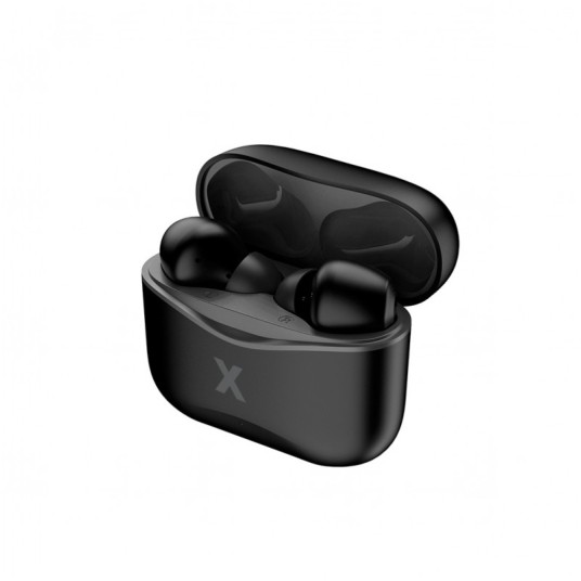 GSM-Słuchawki Maxlife Bluetooth TWS dokanał.czarne -zdjęcie numer 1