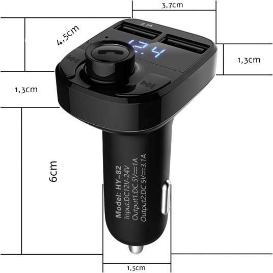 GSM-transmiter fm sd mp3/ usb 12/24V bluetooth -zdjęcie numer 2