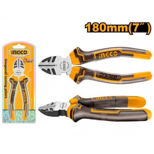 INGCO-Szczypce tnące 180mm (7") -zdjęcie numer 1