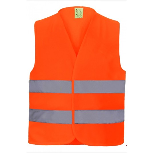 Kamizelka odbl.pomarańczowa 2XL - 120g CE,EN20471 -zdjęcie numer 1