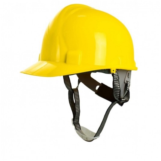 Kask 4-punkt.mocowanie-żółty CE -zdjęcie numer 1