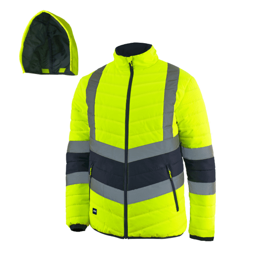 Kurtka odblask.ociepl.-4SEASON pikowana 5XL -zdjęcie numer 1