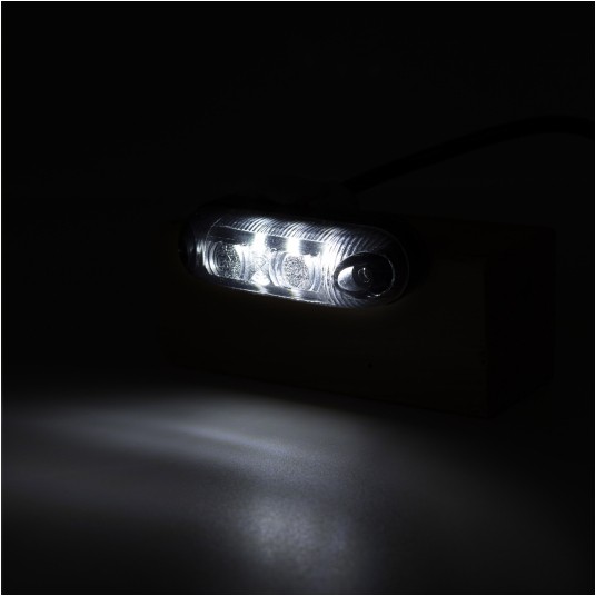 Lampa LED 12/24V-H32 kontur biała GRAPHITE -zdjęcie numer 2
