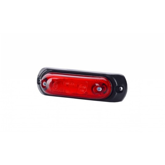 Lampa LED 12/24V-H32 kontur czerw.w gumie -zdjęcie numer 1