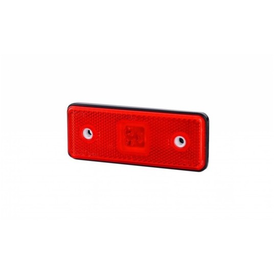 Lampa LED 12/24V-H42 wpuszczana czerw. -zdjęcie numer 1