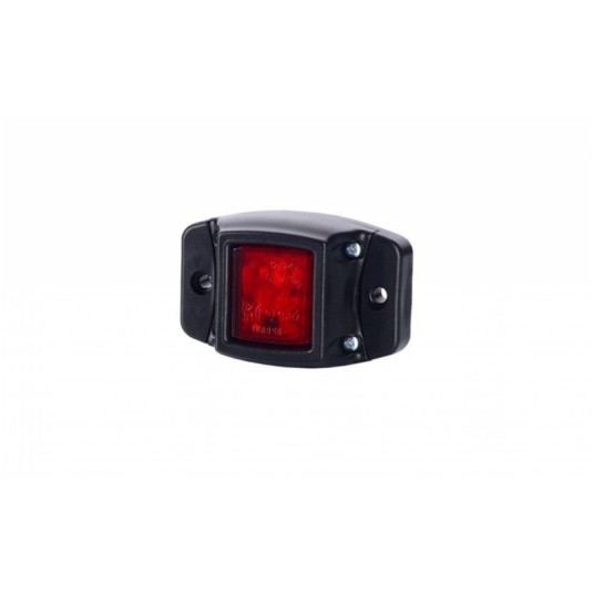 Lampa LED 12/24V-H44 w gumie czerw. -zdjęcie numer 1