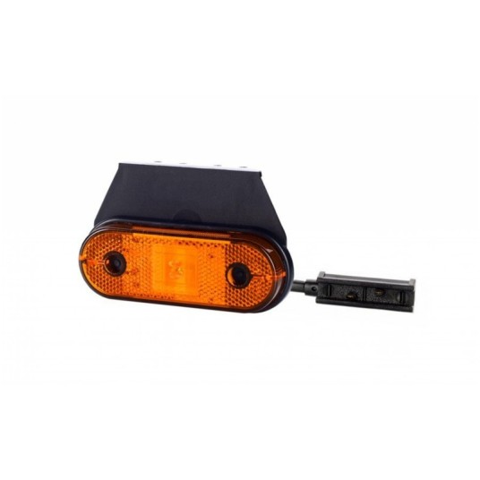 Lampa LED 12/24V-H61 podwiesz.żółta+zacisk -zdjęcie numer 1