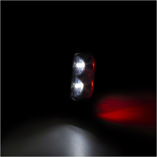 Lampa LED 12/24V-H83 wisząca biało/czerw.GRAPHITE -zdjęcie numer 2