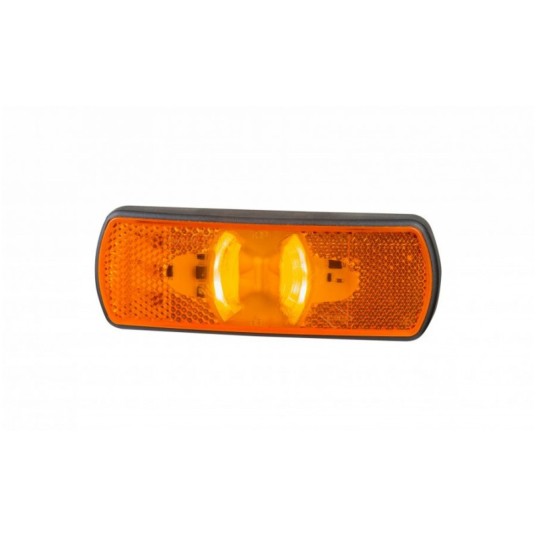 Lampa LED 12/24V-H85 wpuszcz.żółta -zdjęcie numer 1