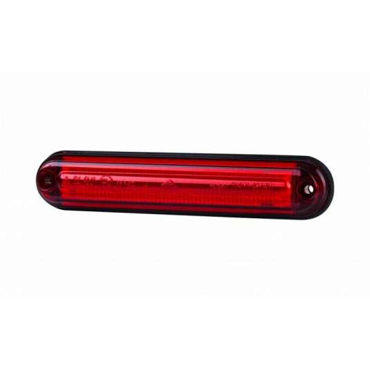 Lampa LED 12/24V-H91 czerwona światłowód -zdjęcie numer 1