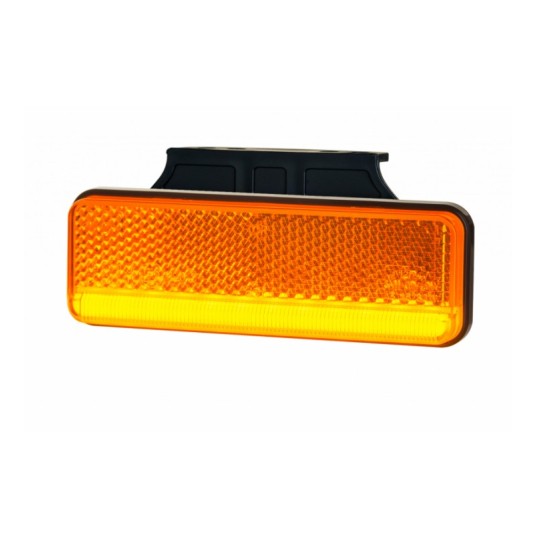 Lampa LED 12/24V-H92 SLIM żółta podw.+kierunk. -zdjęcie numer 1