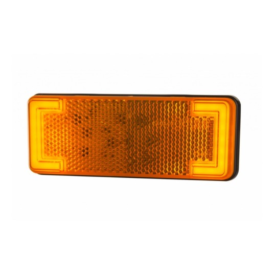 Lampa LED 12/24V-H92B SLIM żółta wpuszczana -zdjęcie numer 1