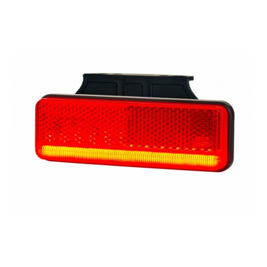 Lampa LED 12/24V-H93 SLIM czerwona podwieszana -zdjęcie numer 1