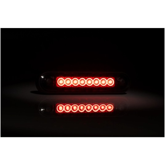 Lampa LED 12/36V listwa czerwona LONG DARK -zdjęcie numer 3