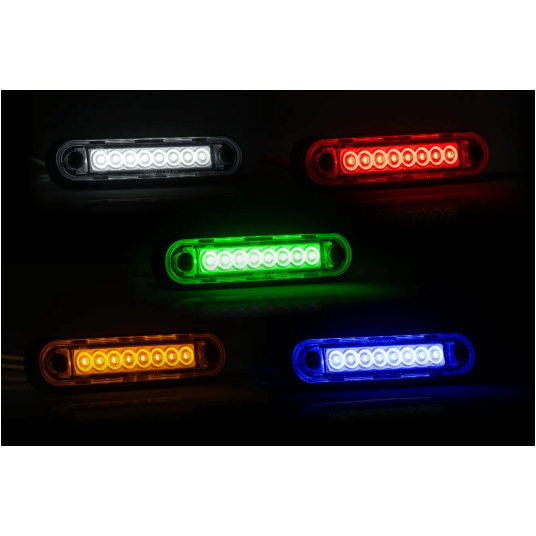 Lampa LED 12/36V listwa zielona LONG -zdjęcie numer 4