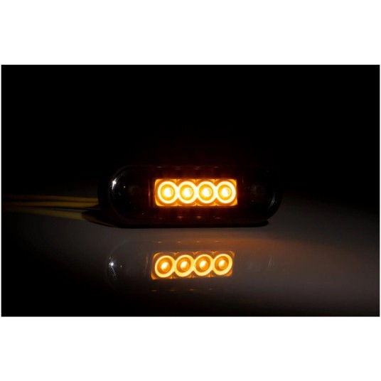 Lampa LED 12/36V listwa żółta DARK -zdjęcie numer 4