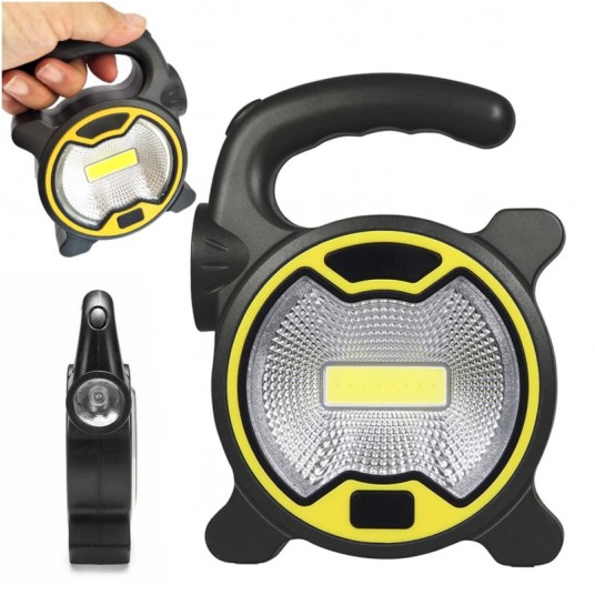 Lampa warsztatowa-latarka LED COB z uchwytem -zdjęcie numer 1