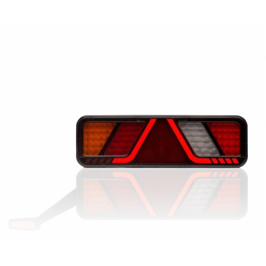 Lampa zespol.6-segm.LED 24V z trójk.lewa -zdjęcie numer 1