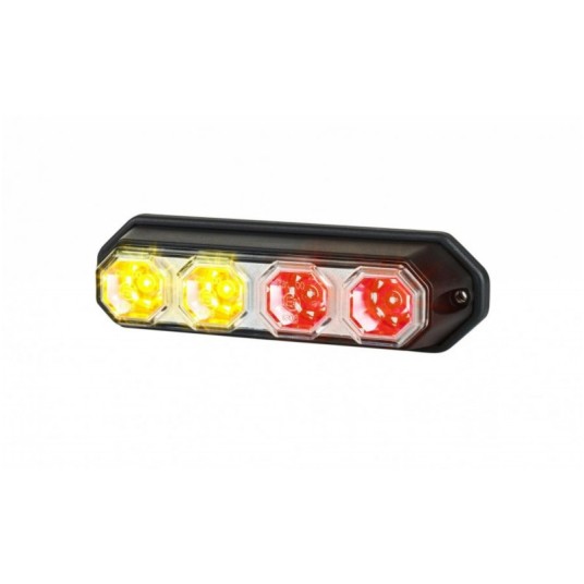 Lampa zespolona LED- H78 czerw-żółta -zdjęcie numer 1