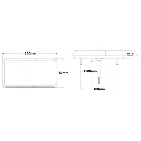 Lampa zespolona przyczepy 16 LED 12/24V -zdjęcie numer 2