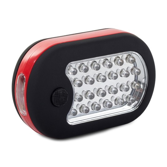 Latarka COB+3 LED magnes+haczyk -zdjęcie numer 3