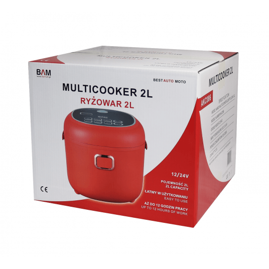 MULTICOOKER-RYŻOWAR elektr.12/24V- 2 L CE -zdjęcie numer 3