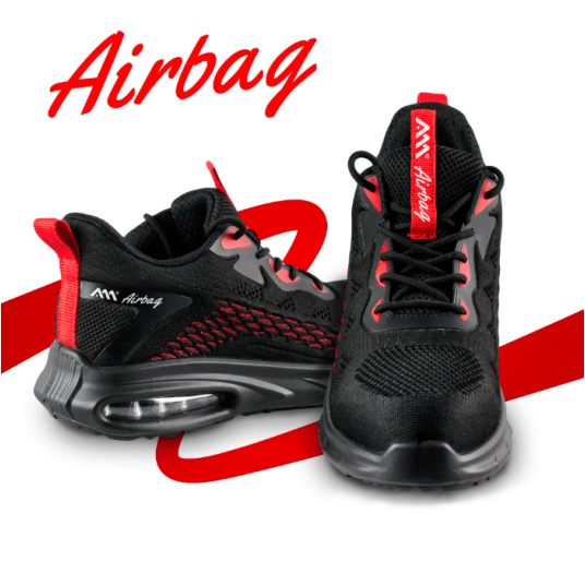 Obuwie ochronne AIRBAG 44 - red -zdjęcie numer 1
