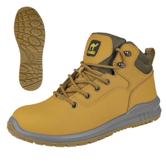 Obuwie ochronne CAMEL trzewik skóra nubuk 40 -zdjęcie numer 1