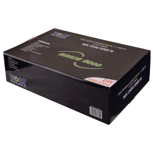 Przetwornica SINUS 5000 24/230V - 2000/4000W -zdjęcie numer 2