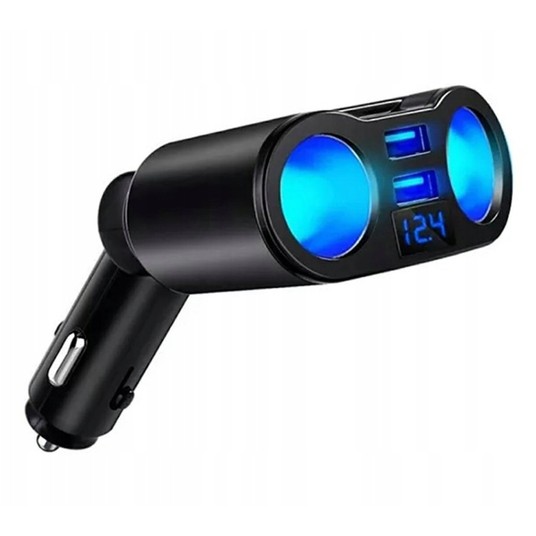 Rozgałęziacz 2 gniazda+ 2 x USB -zdjęcie numer 3