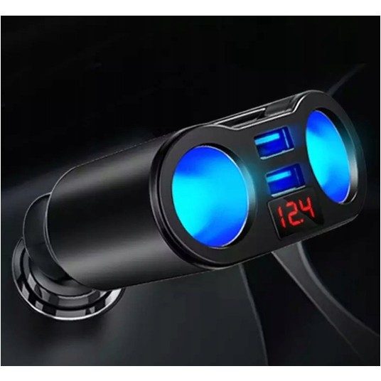 Rozgałęziacz 2 gniazda+ 2 x USB -zdjęcie numer 4