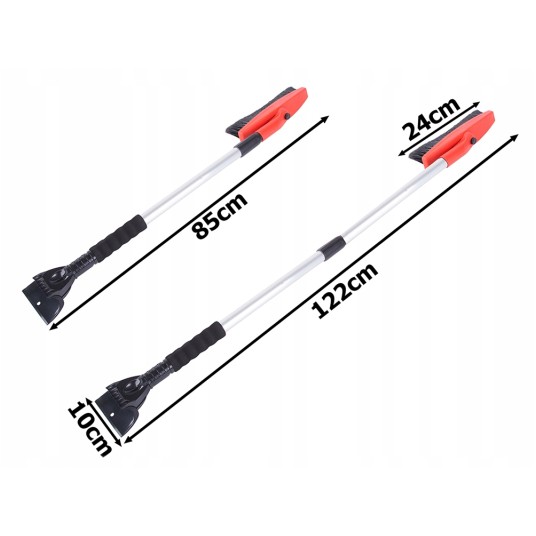Skrobaczka +zmiotka 2w1 teleskop 85/122cm -zdjęcie numer 2
