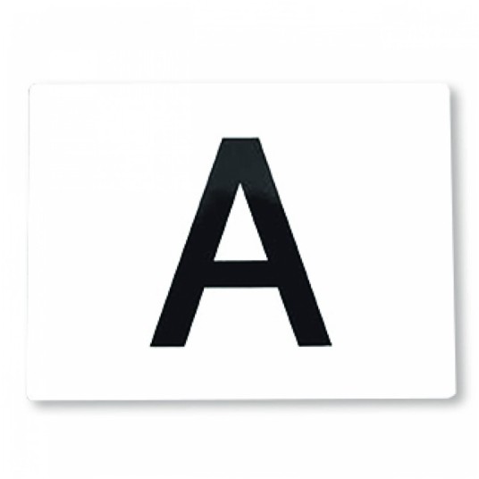 Tablica "A" 40x30cm-nalepka -zdjęcie numer 1