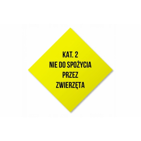 Tablica "ADR" 30x30cm nalepka - 2 nie dla zwierząt -zdjęcie numer 1