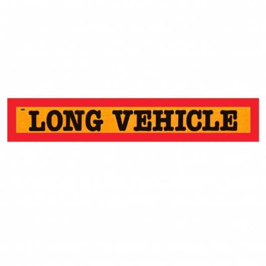 Tablica na poj.długie GR "LONG VEHICLE" -zdjęcie numer 1