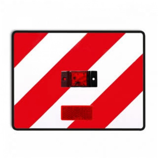 Tablica p/gab.z ośw.LED czerw.40X40cm L-ramka -zdjęcie numer 2