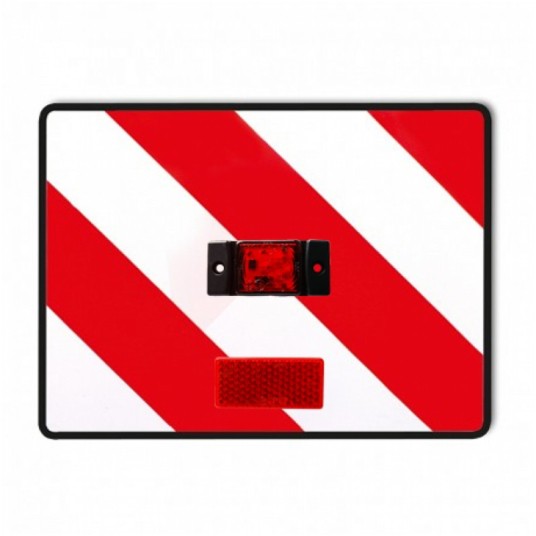 Tablica p/gab.z ośw.LED czerw.40X40cm P-ramka -zdjęcie numer 2