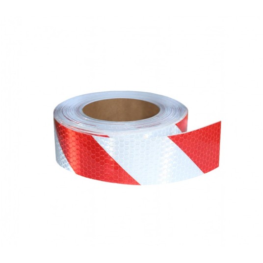 Taśma odbl.ostrzeg.B/CZER. P szer.5cm -rolka 22,5m -zdjęcie numer 1