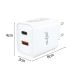 GSM-ładowarka sieciowa QUICK 35W 1x USB-C+ 1x USB -zdjęcie numer 3