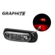 Lampa LED 12/24V-H32 kontur czerw.w gumie GRAPHITE -zdjęcie numer 1