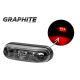 Lampa LED 12/24V-H32 kontur czerwona GRAPHITE -zdjęcie numer 1