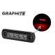 Lampa LED 12/24V-H65 na gumie czerwona GRAPHITE -zdjęcie numer 1