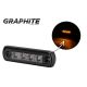 Lampa LED 12/24V-H65 na gumie żółta GRAPHITE -zdjęcie numer 1