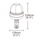 Lampa PULSAR 12/24V H1- trzpień Flex niska -zdjęcie numer 2