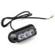 Lampa STROBO 3 X LED pomarańczowa R65R10 -zdjęcie numer 1