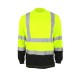 T-shirt odblask. LONG żółto/czarny XXL -zdjęcie numer 1