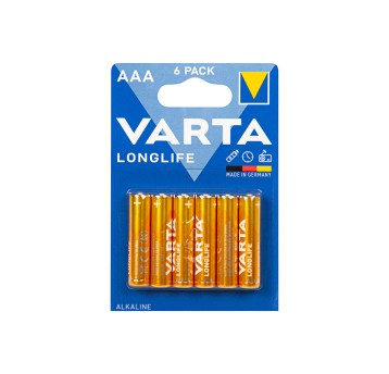 Bateria alkaliczna AAA 1.5 LR3 Varta blister 6szt